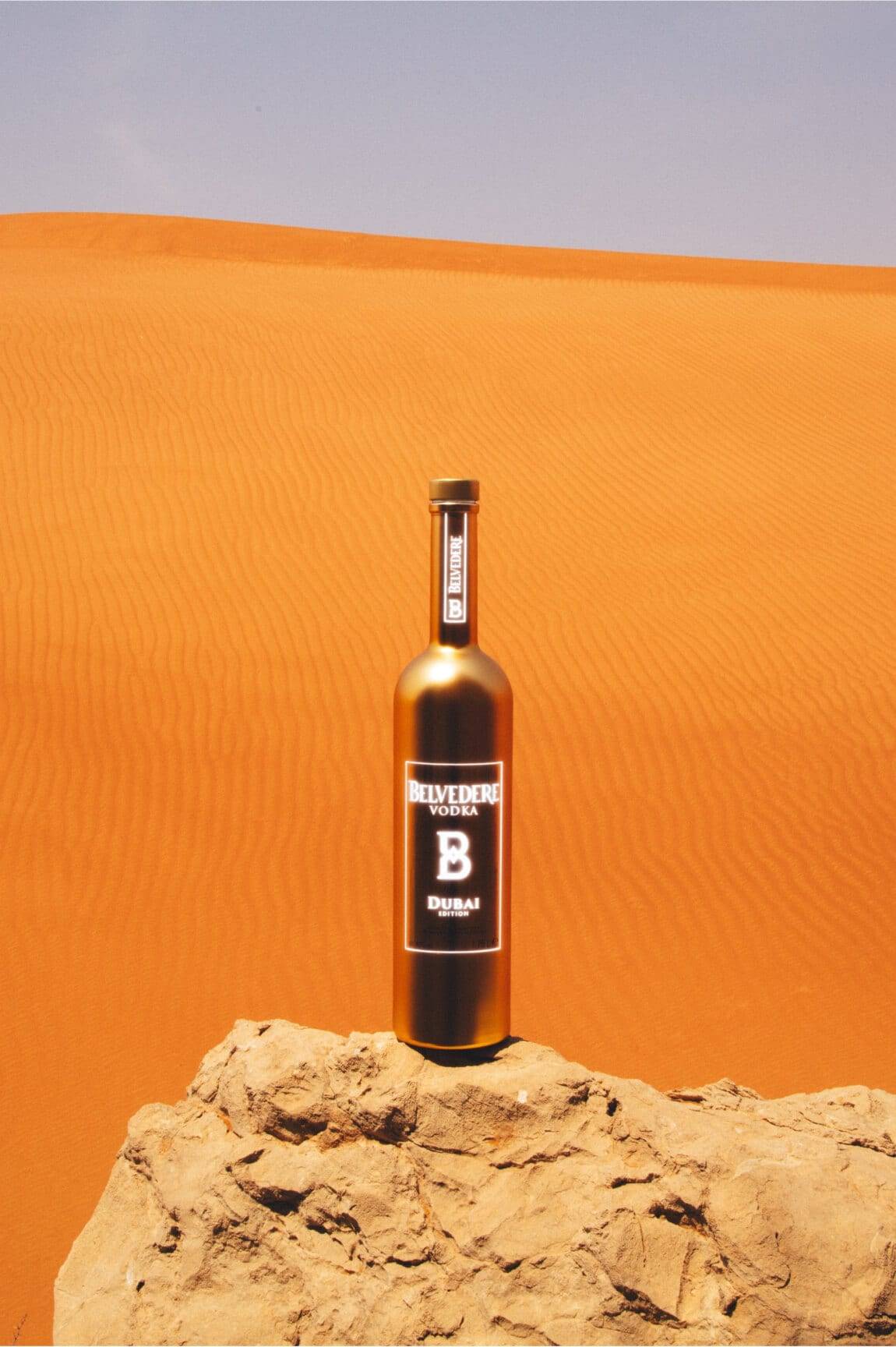 Dubai bottle standing 