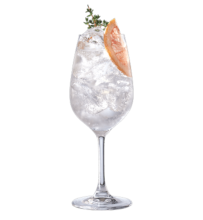 the floral one spritz cocktail