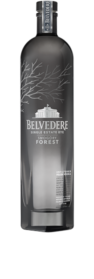 Bottle of Single Estate Rye: Smogory Forest Belvedere Vodka