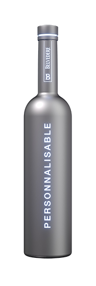 Bouteille Belvedere Chrome Bespoke