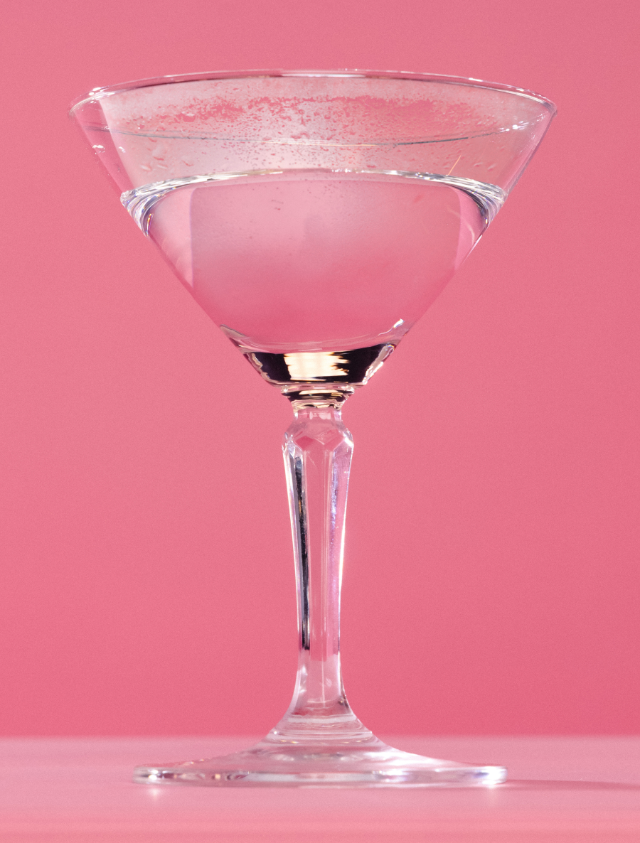 pink cocktail