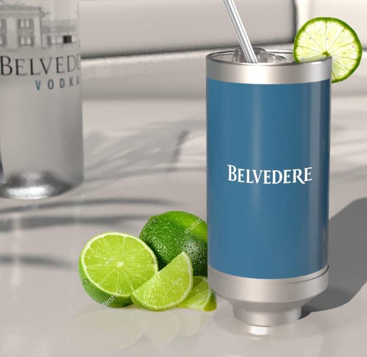 shaker with limes