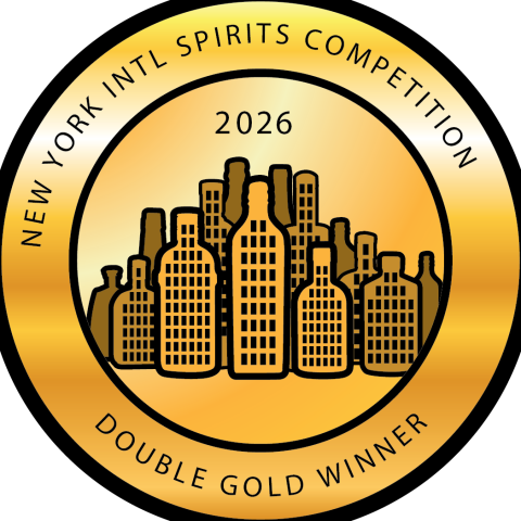 New York International Spirits Competition 2026 - Double Gold Winner