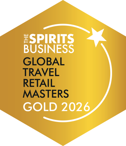 The Travel Retail Masters 2026 Gold medal