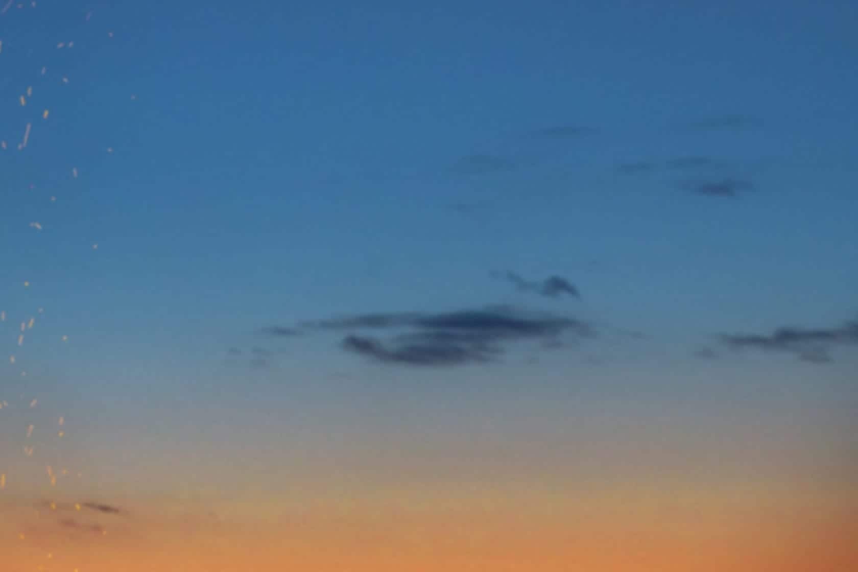 sky with sparks