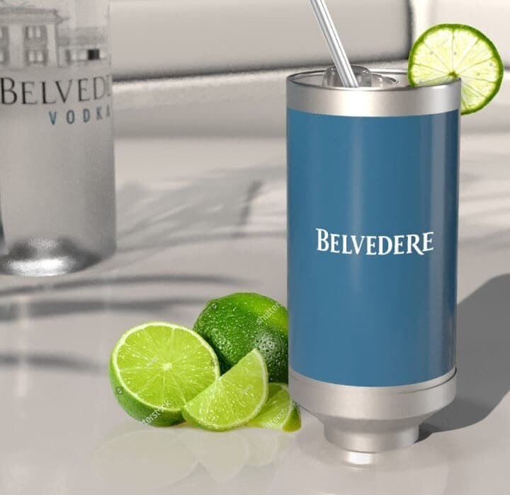 shaker with limes