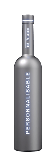 Bouteille Belvedere Chrome Bespoke